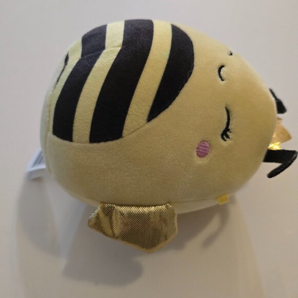 Squishmallow 5" Sunny Queen Bee Smiling Eyes Gold Wings Insect Plush - Picture 6 of 9